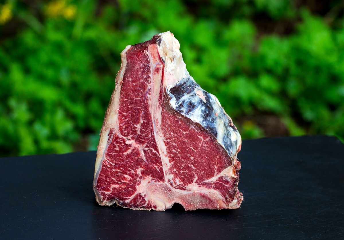 Porterhouse Steak vom Rotbunten, Dry Aged